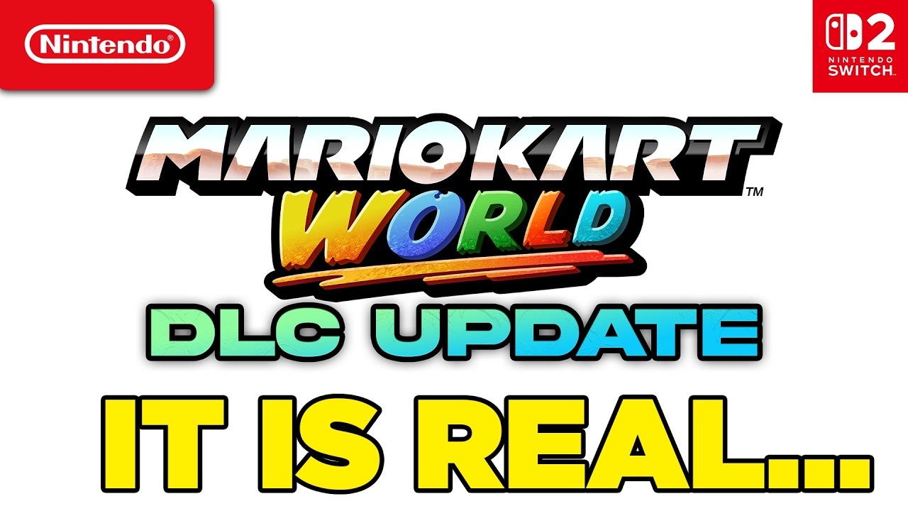 THE MARIO KART WORLD DLC IS REAL...THIS IS INSANE