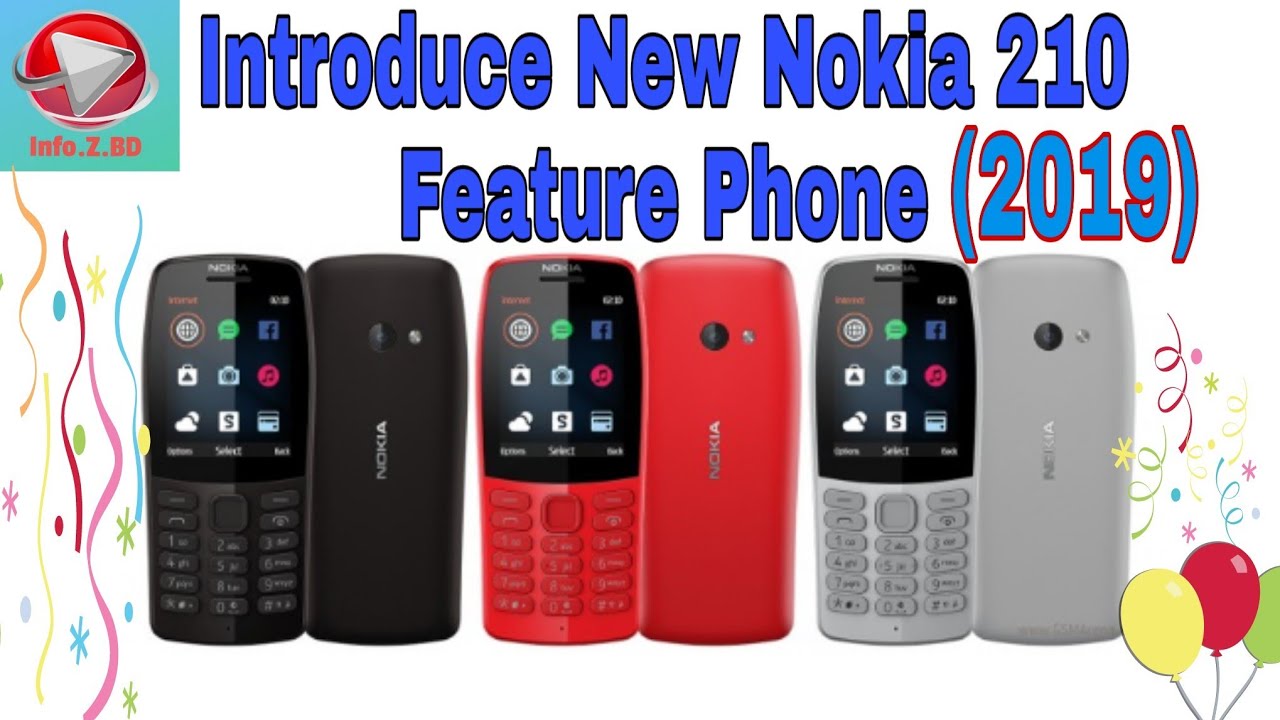 Nokia 210 new feature phone |Introducing |