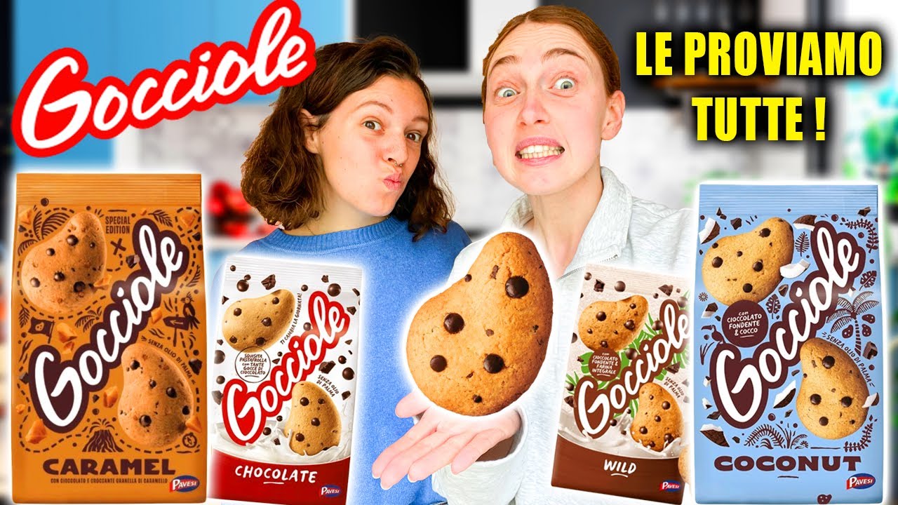 TESTIAMO tutte le GOCCIOLE 🍪 caramello, extra dark, cocco e integrale
