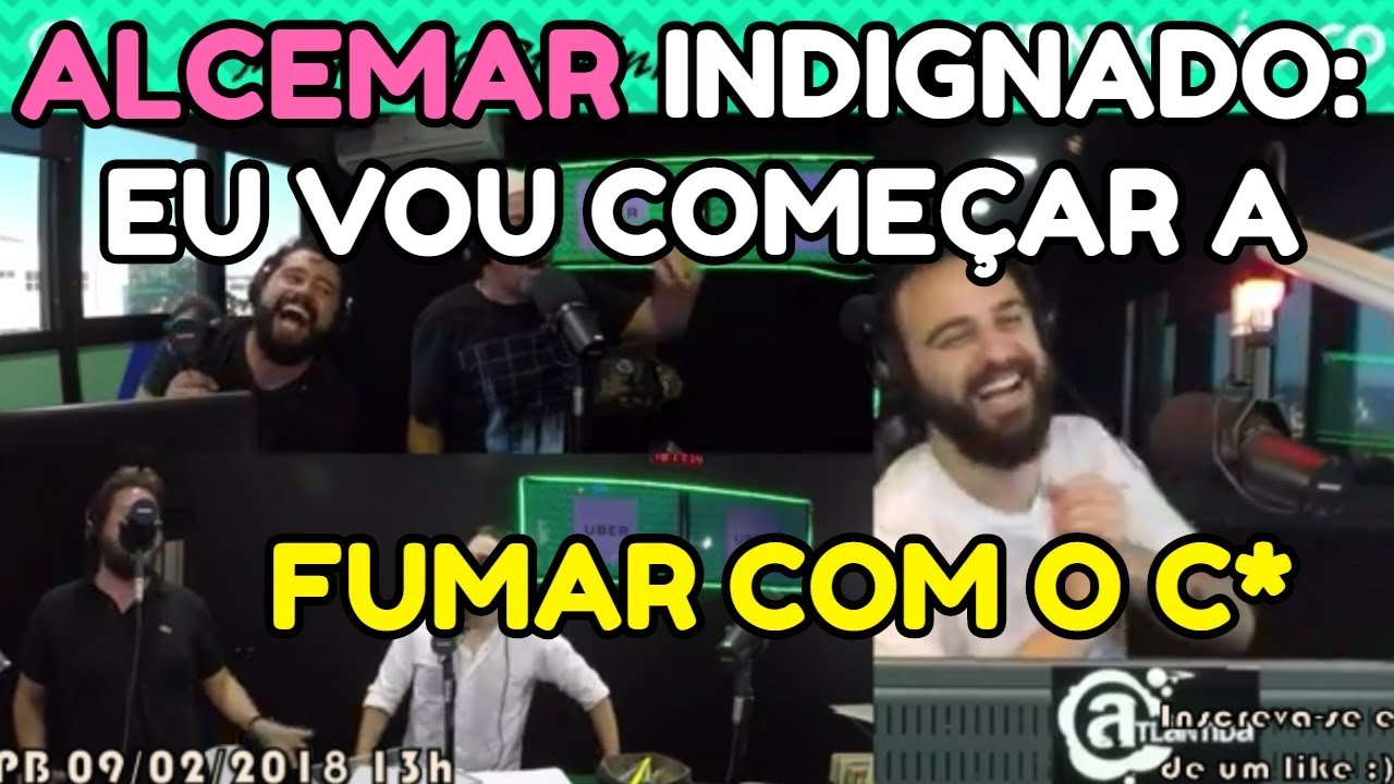 ALCEMAR INDIGNADO POR N&Atilde;O PODER FUMAR EM UM BAR