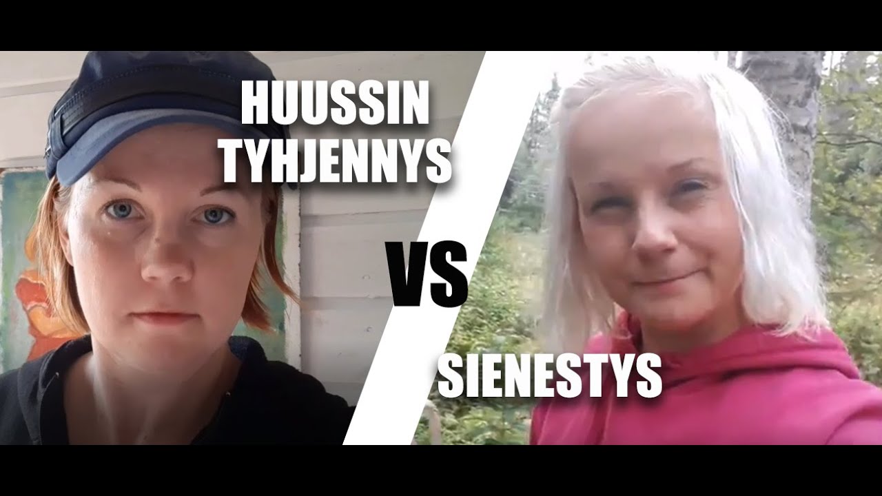 Huussin tyhjennys vs sienestys