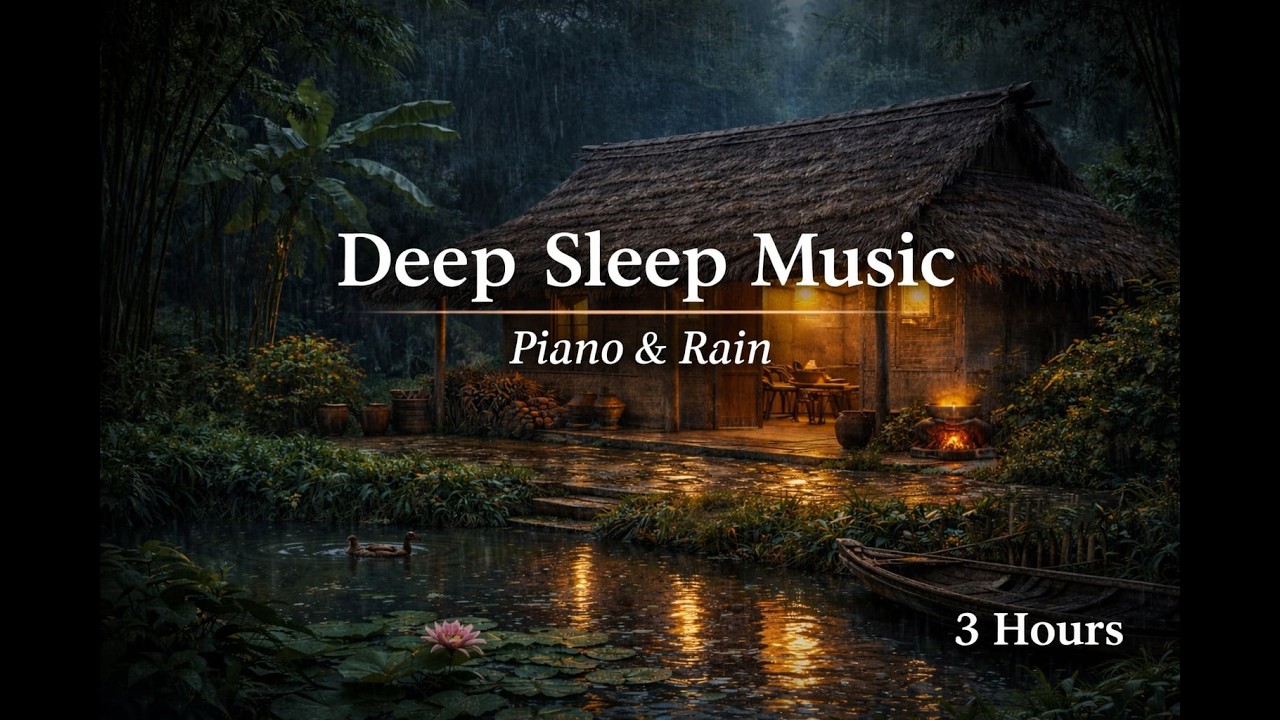 “Relaxing Rain & Stream Sounds 🌧️💧 Deep Relaxation, Focus & Better Sleep”