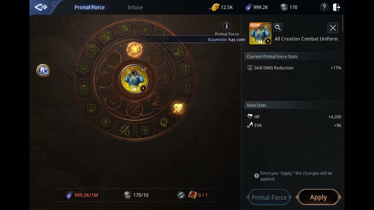 MIR4 PRIMAL FORCE MYTHIC STONE
