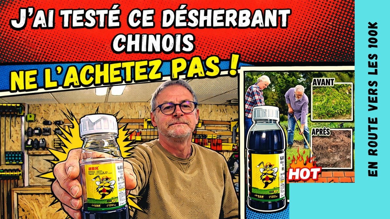 Désherbant chinois pas cher : efficace ou grosse erreur ?