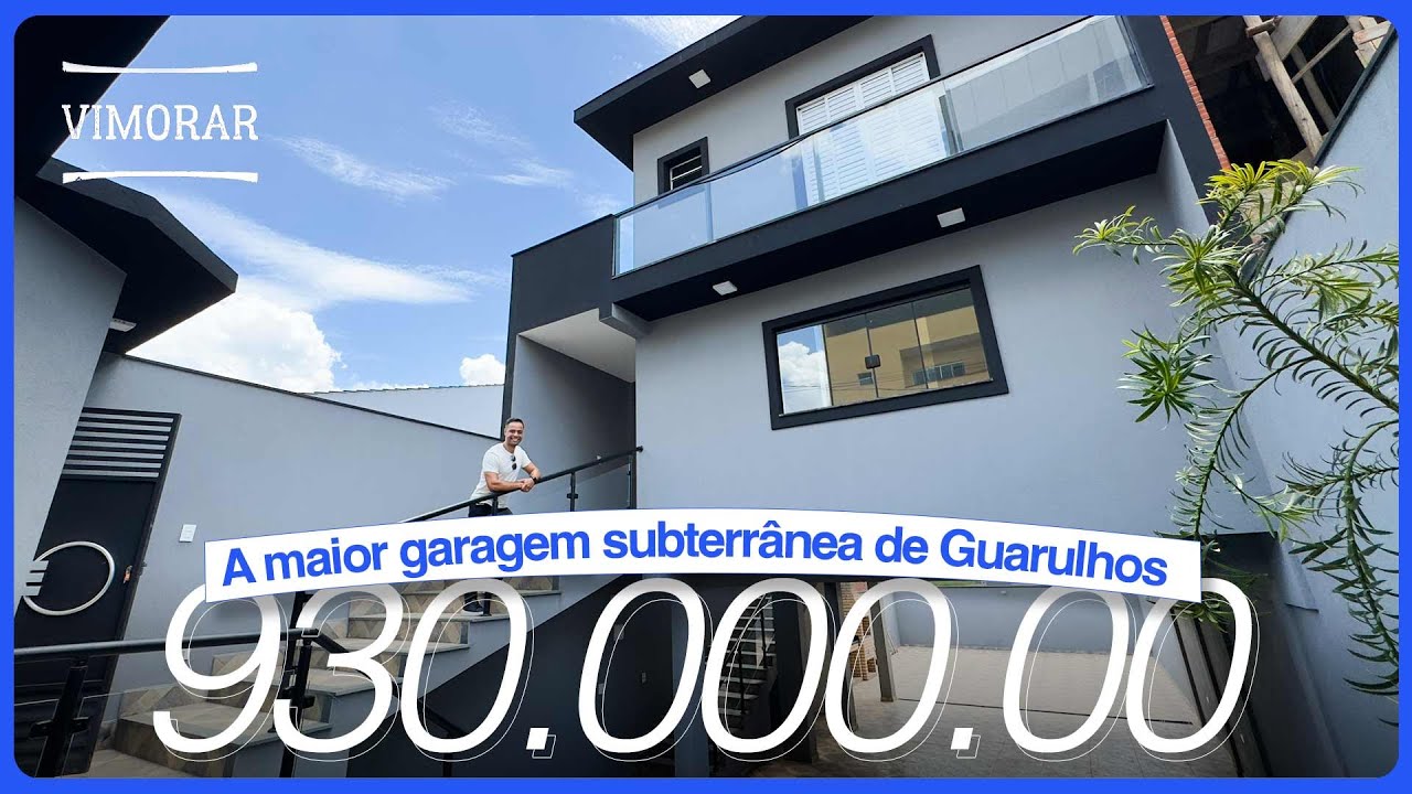 Casa com garagem subterrânea, já tinha visto? Por @vimorar