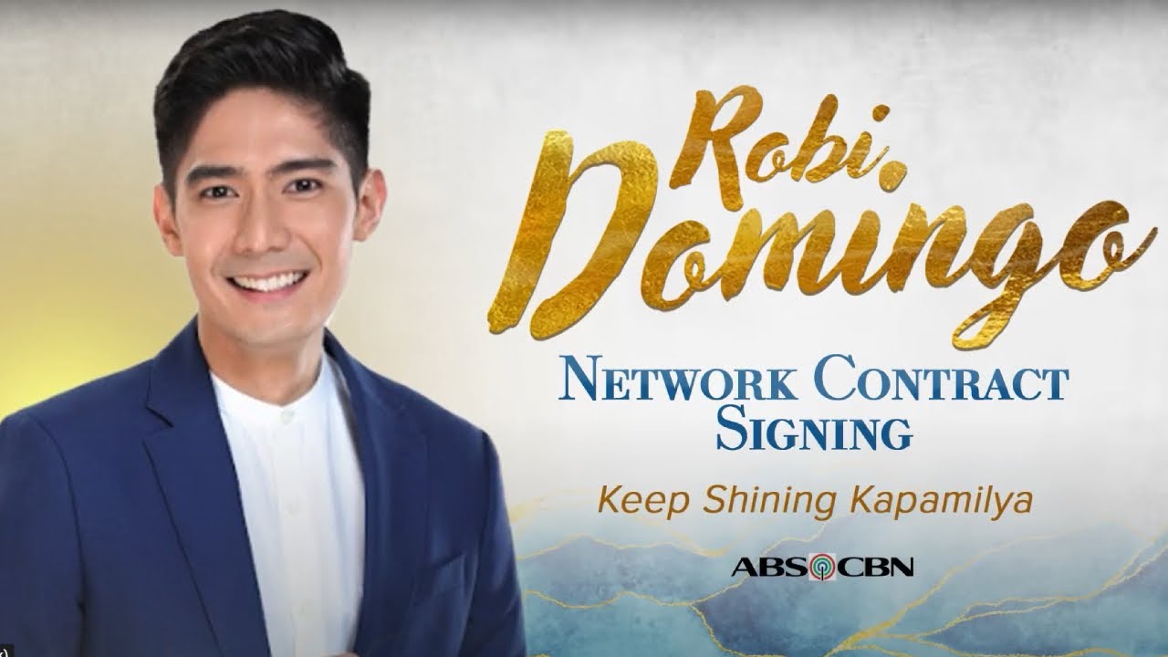Keep Shining Kapamilya | ROBI DOMINGO’s Contract Signing | Recap