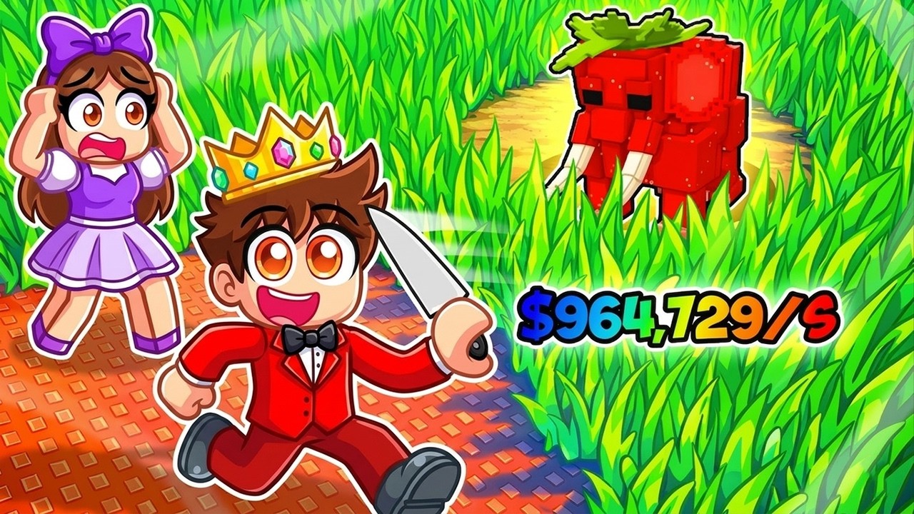 ROBLOX GRAS SCHNEIDEN FÜR BRAINROTS…