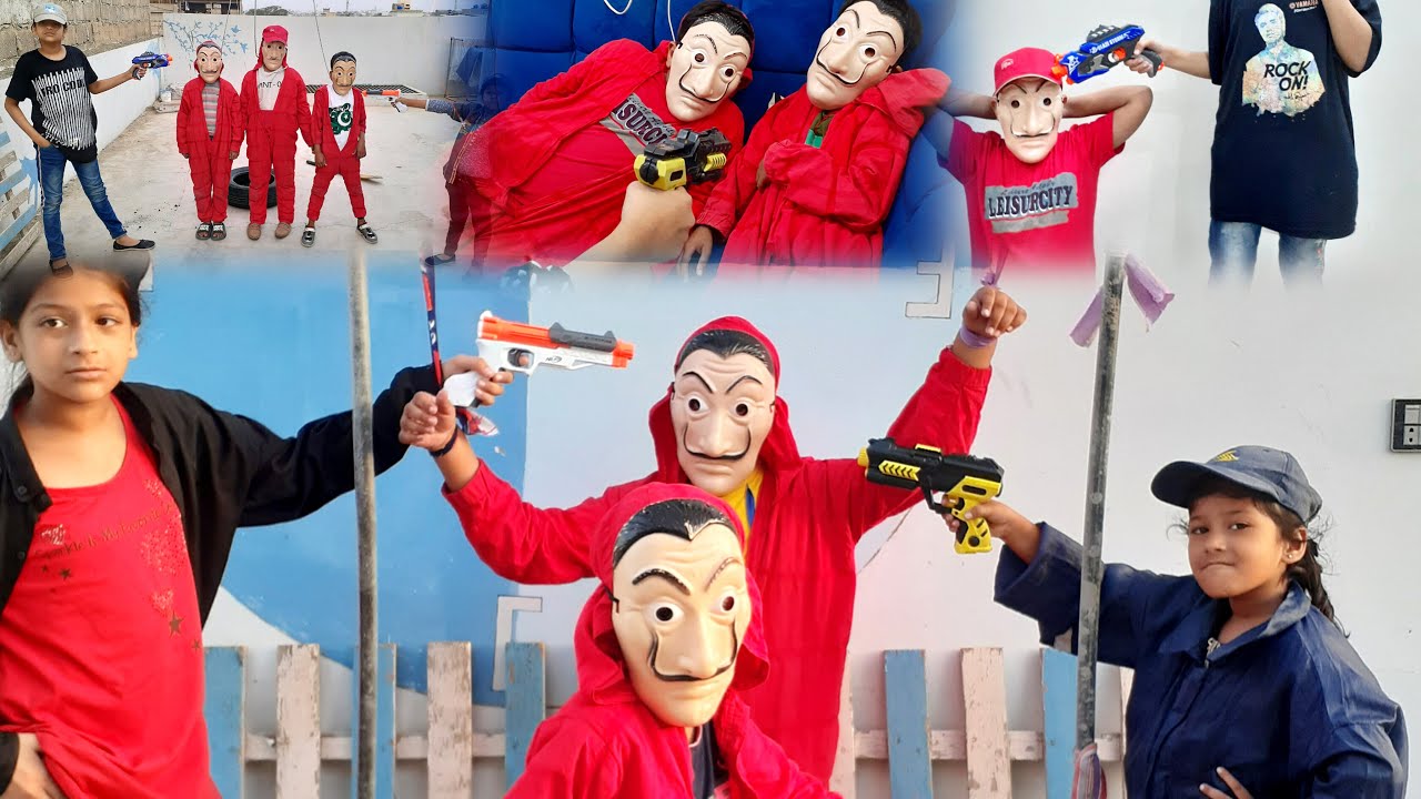 Parkour Vs MONEY HEIST | Bella Ciao | La Casa Da Papel