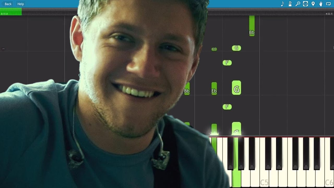 Niall Horan - Flicker - Piano Tutorial