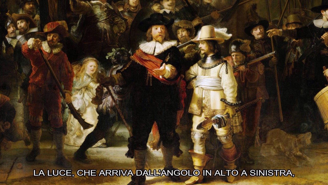 Rembrandt - Ronda di notte - 4' 59'' | Storia dell'Arte in meno di cinque minuti - Sott