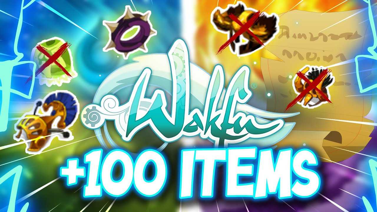 LES MEILLEURS ITEMS À RÉCUPÉRER SUR WAKFU  - lvl 36 à 110