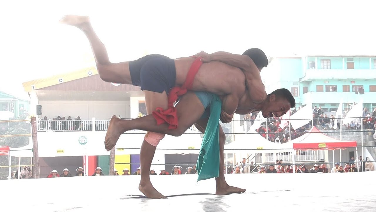 Best bout: Khrielabeituo Semou Vs Azhalhuo Kire / Northern Angami wrestling meet 2024