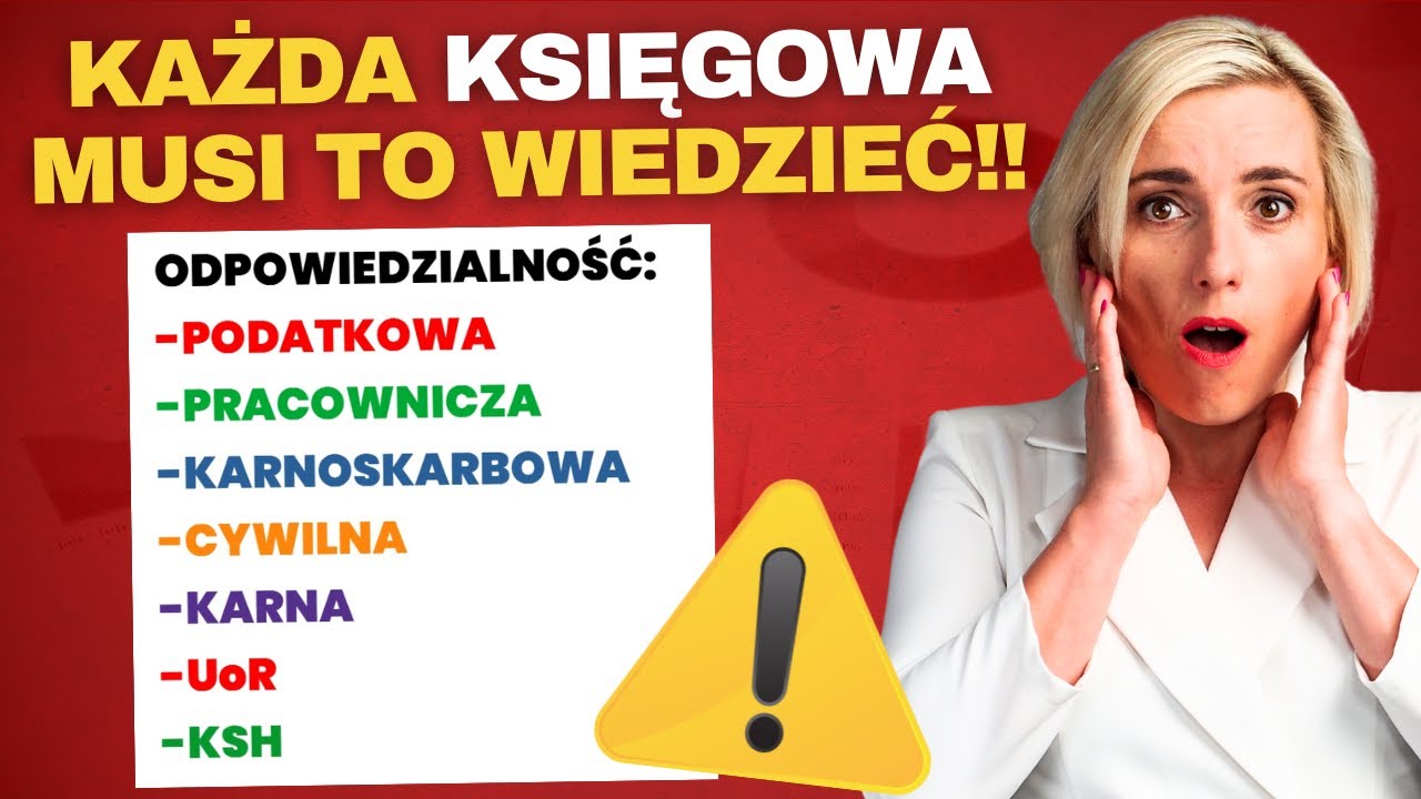 UWAGA! Odpowiedzialność księgowego. Za co odpowiadasz, prowadząc księgowość klientów?