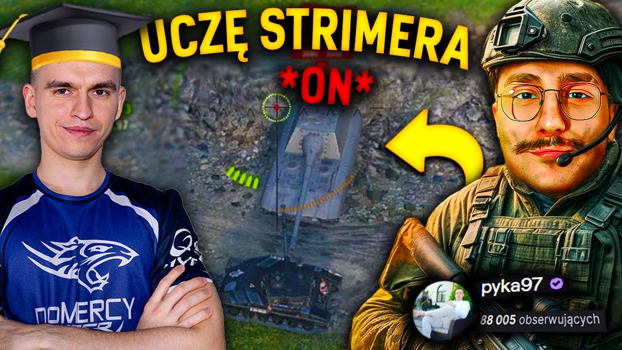 JAK GRAĆ W WORLD OF TANKS?! ZOSTAŁEM NAUCZYCIELEM - @pyka97