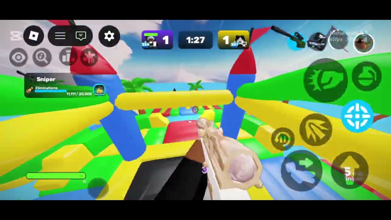Playing the new Roblox Rivals update  (Mobile gameplay) #robloxrivals 