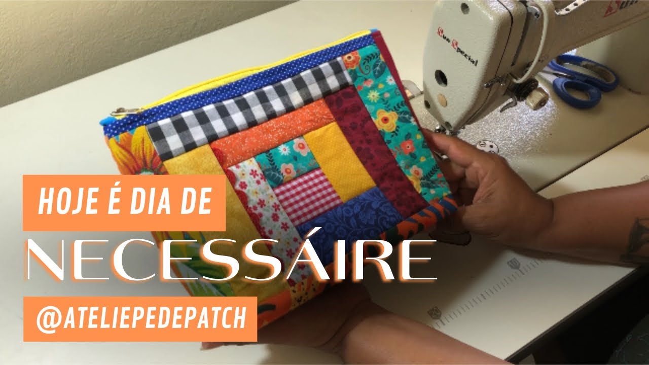 NECESSÁIRE DE RETALHOS