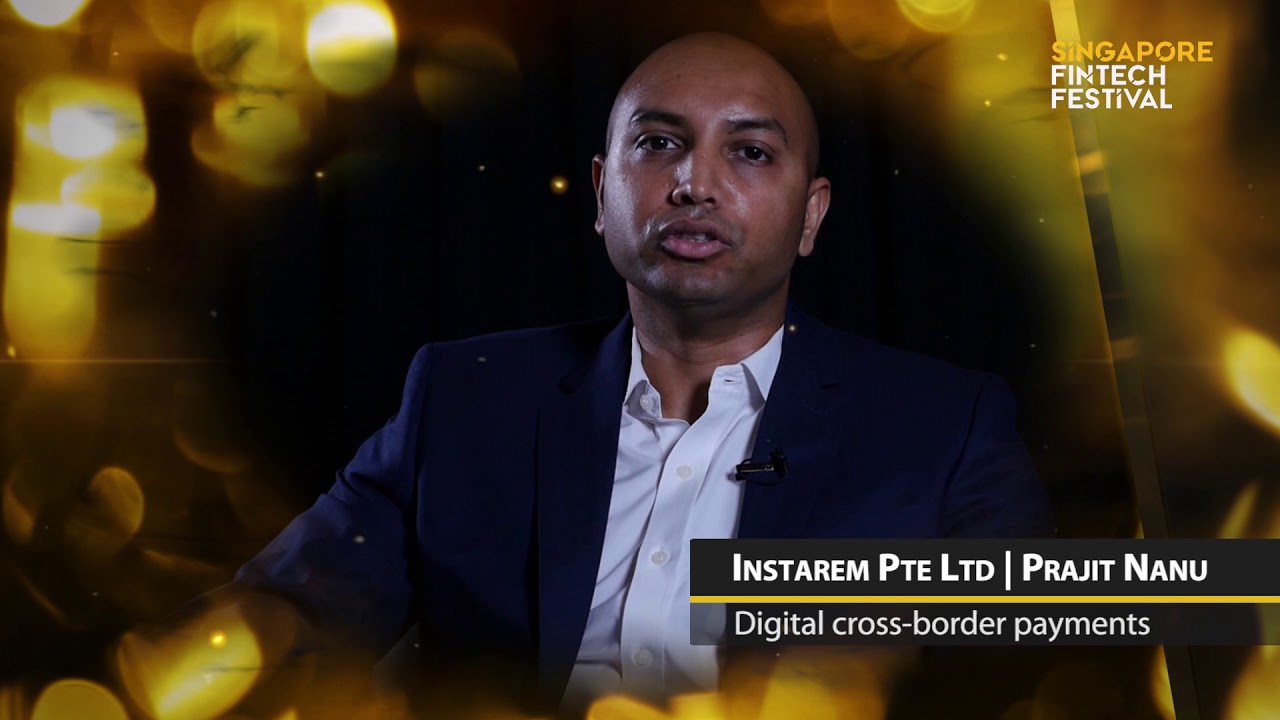 3rd place   MAS FinTech Awards Singapore Open Instarem Prajit Nanu