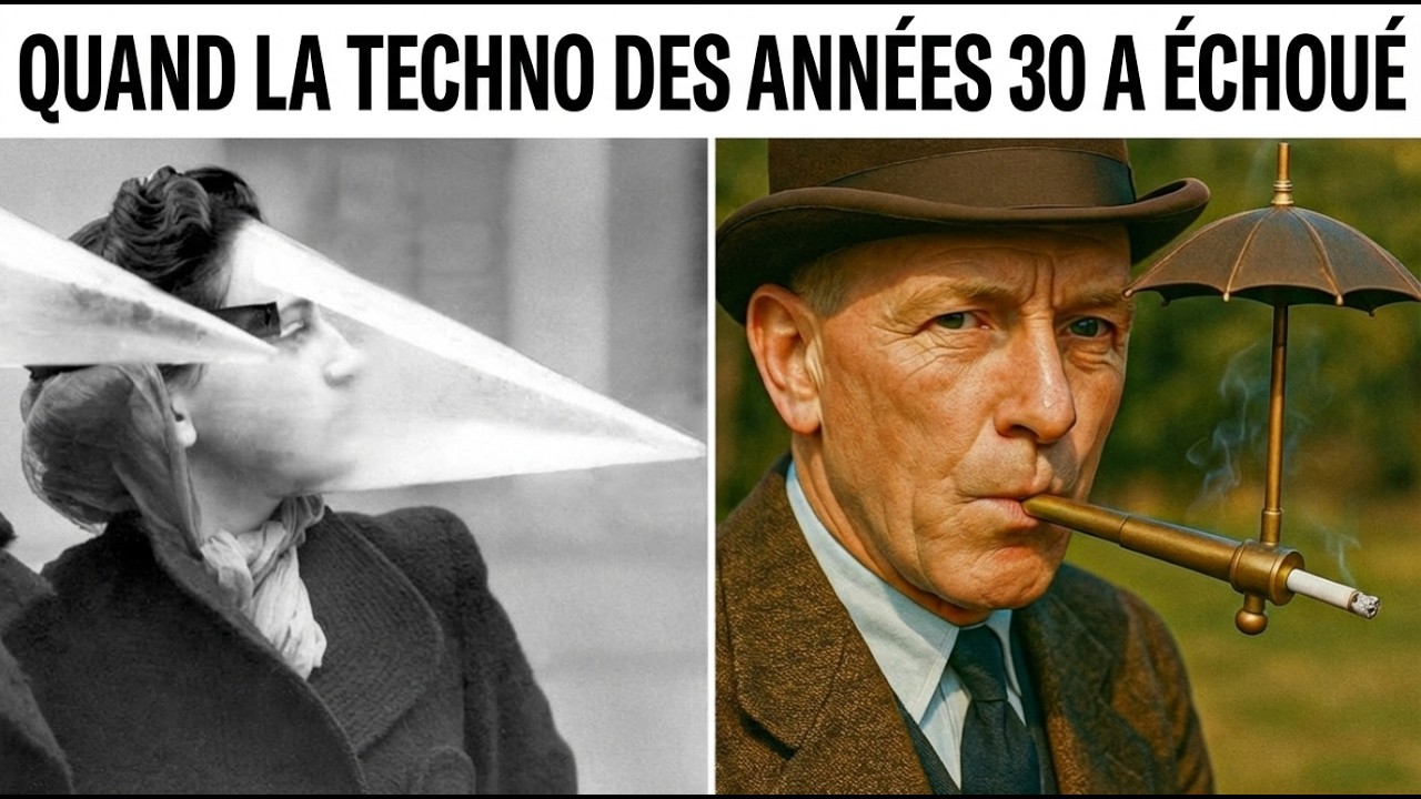 10 Produits Innovants des Années 1930 qui ont ÉCHOUÉ de Manière Spectaculaire !