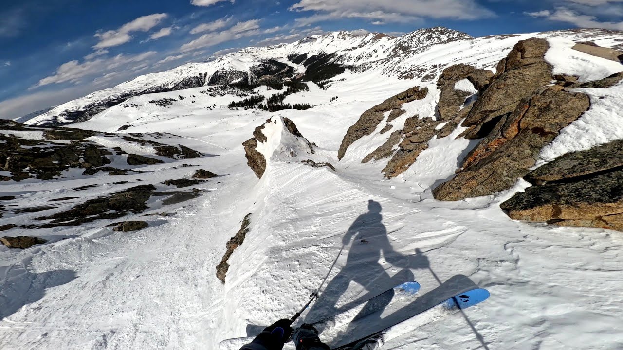 Skiing The EAST WALL at ARAPAHOE BASIN, CO | North Pole & Land of the Giants (4/17/25)