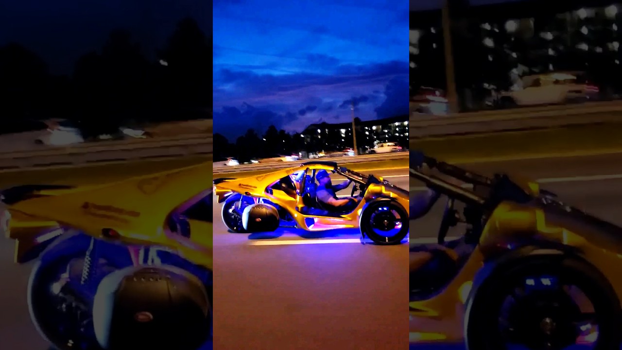 T-Rex vs. Slingshot.. Which one would u choose? #shorts #car #motorcycle #carlifestyle #bikelife