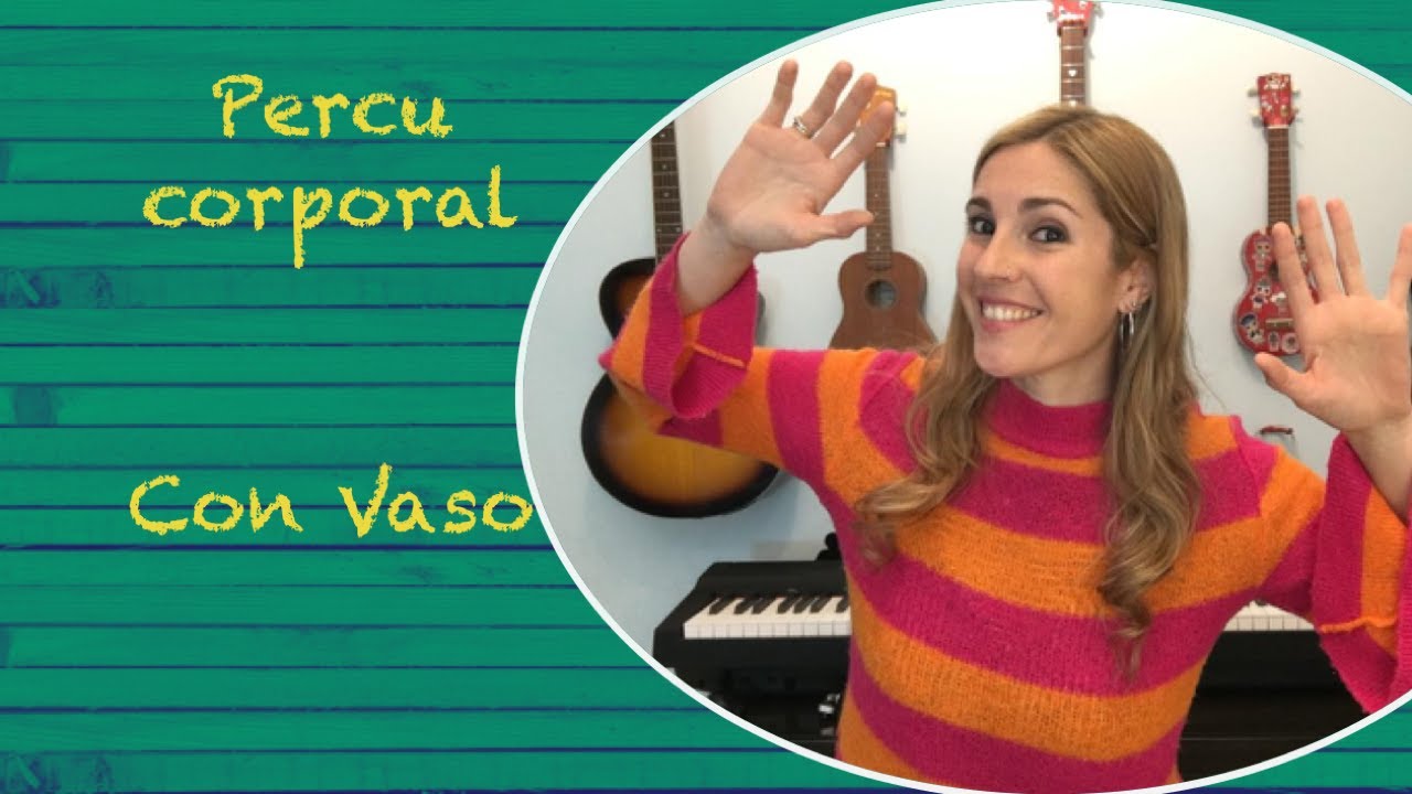 Percusión corporal con vasos