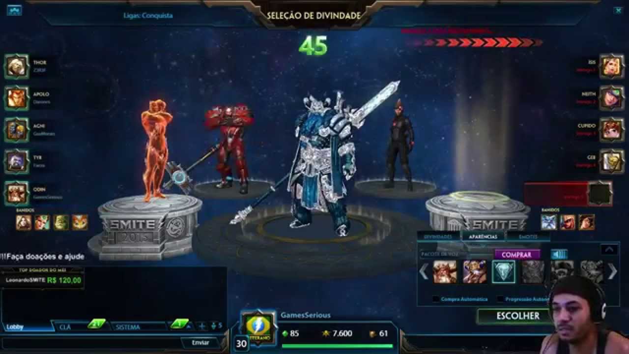 SMITE BRASIL - Tretas de LIGA 