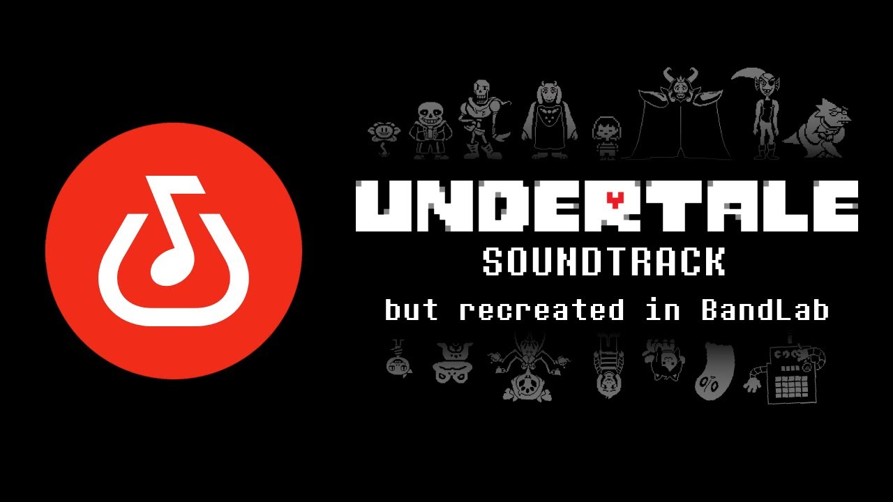 The Undertale OST but recreated in Bandlab