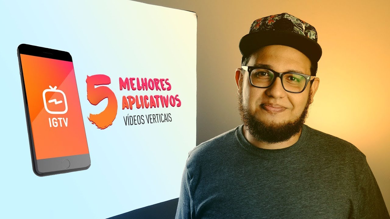 5 MELHORES aplicativos para criar VÍDEOS VERTICAIS - IGTV e STORIES