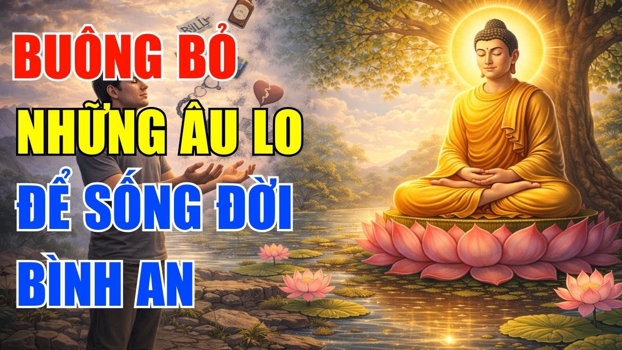 Lời Phật Dạy - Về Buông Bỏ Bí Quyết Để Tâm An Lạc và Cuộc Sống An Vui | Một Ngày An Lành