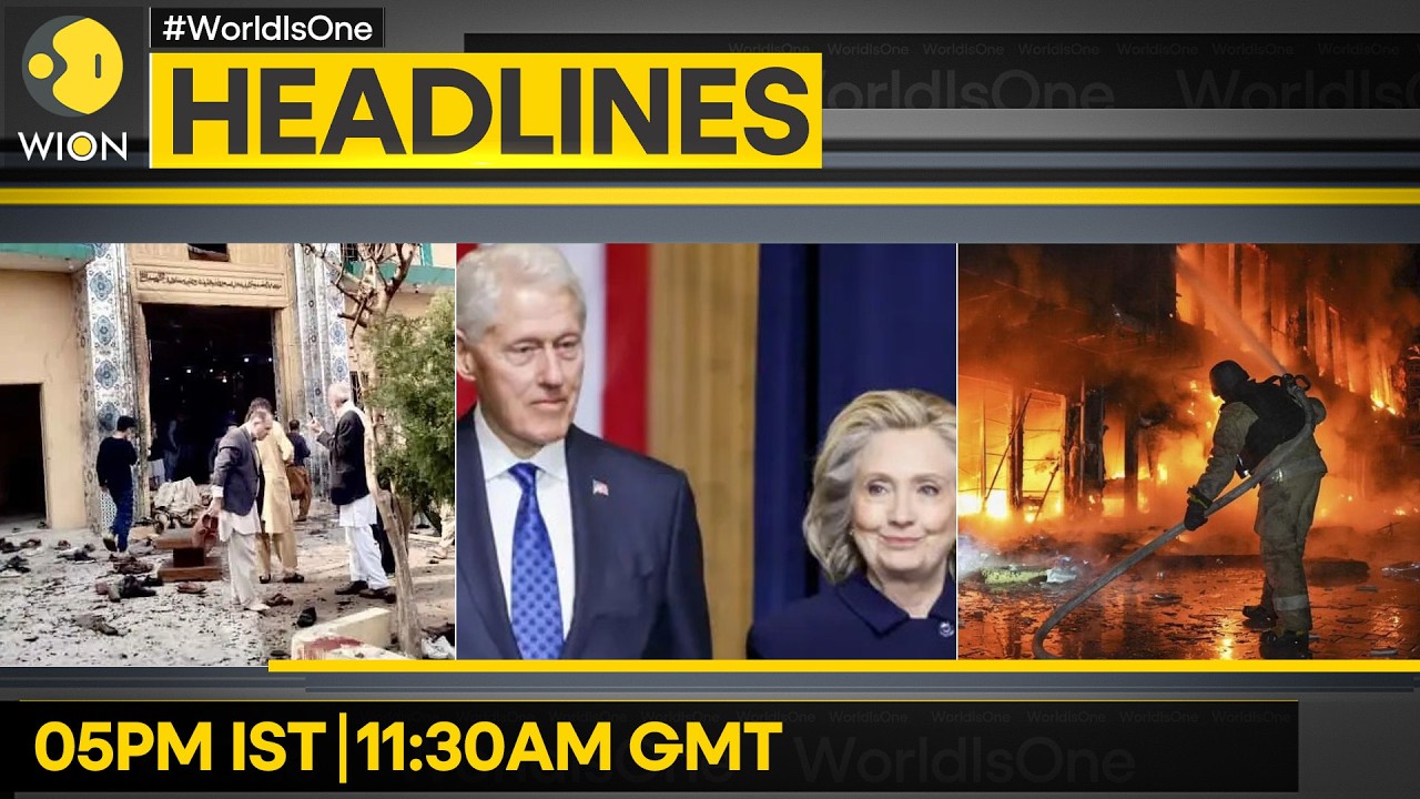 Islamabad Mosque Attack: 36 Killed | Russia Attacks Spark Fire At Kyiv Warehouse | WION Headlines