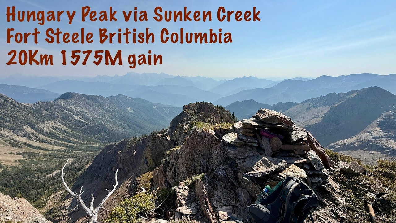 Hike up Hungary Peak on a Hot summer day! 