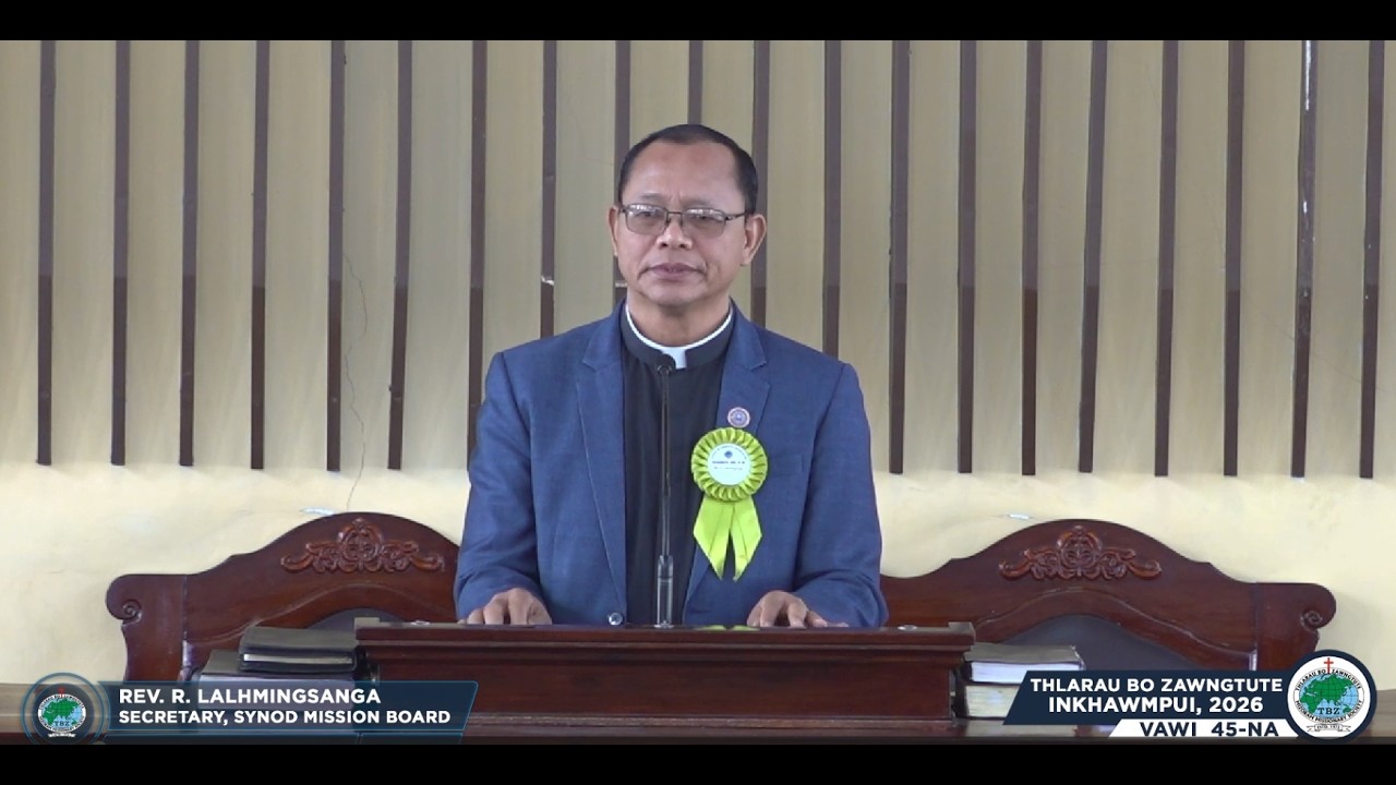Rev. R, Lalhmingsanga - Chanchin Tha hriltute thuam 'KRAWS' | Sermon