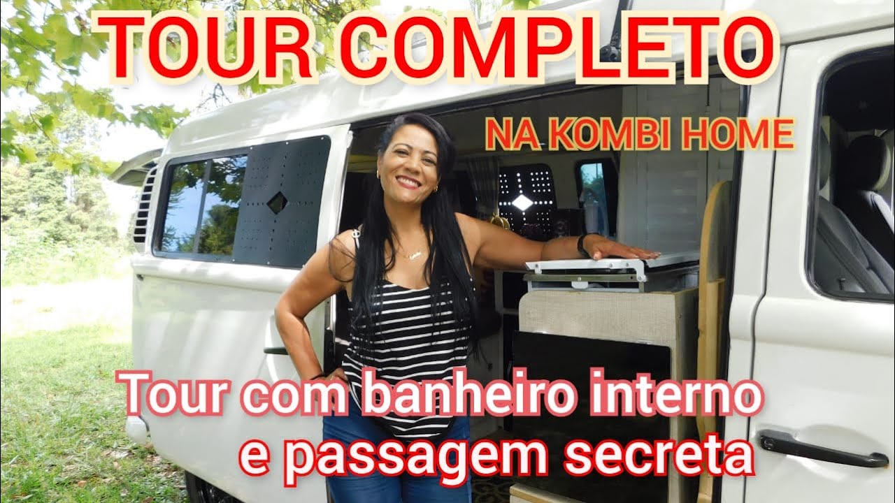TOUR CONHEÇA A KOMBIHOME MAIS LINDA DO BRASIL - MOTOR HOME