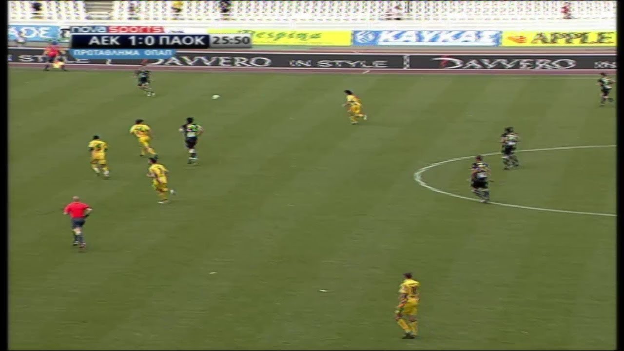 ΑΕΚ - ΠΑΟΚ  (3-1), 20/05/2009