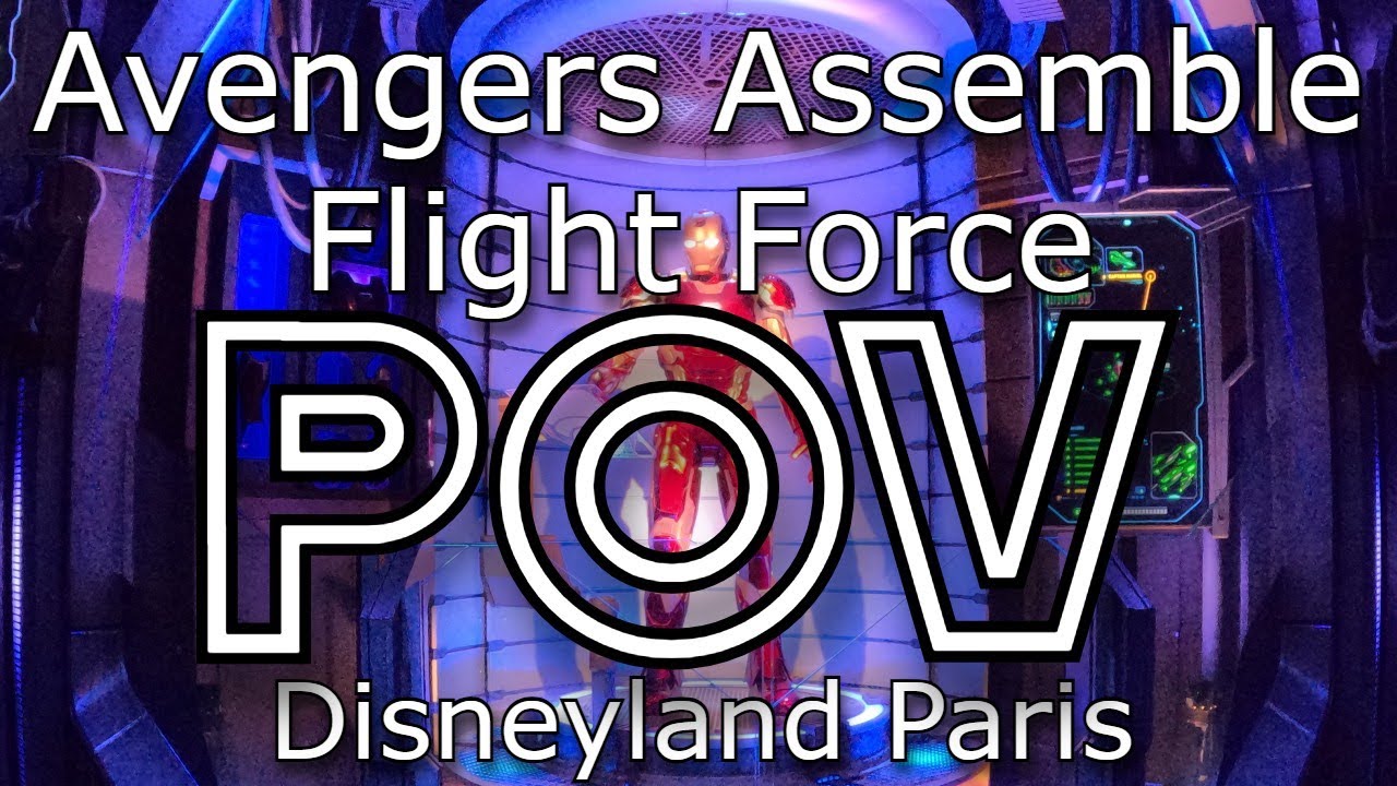 Avengers Assemble: Flight Force – Full Ride POV | Disneyland Paris