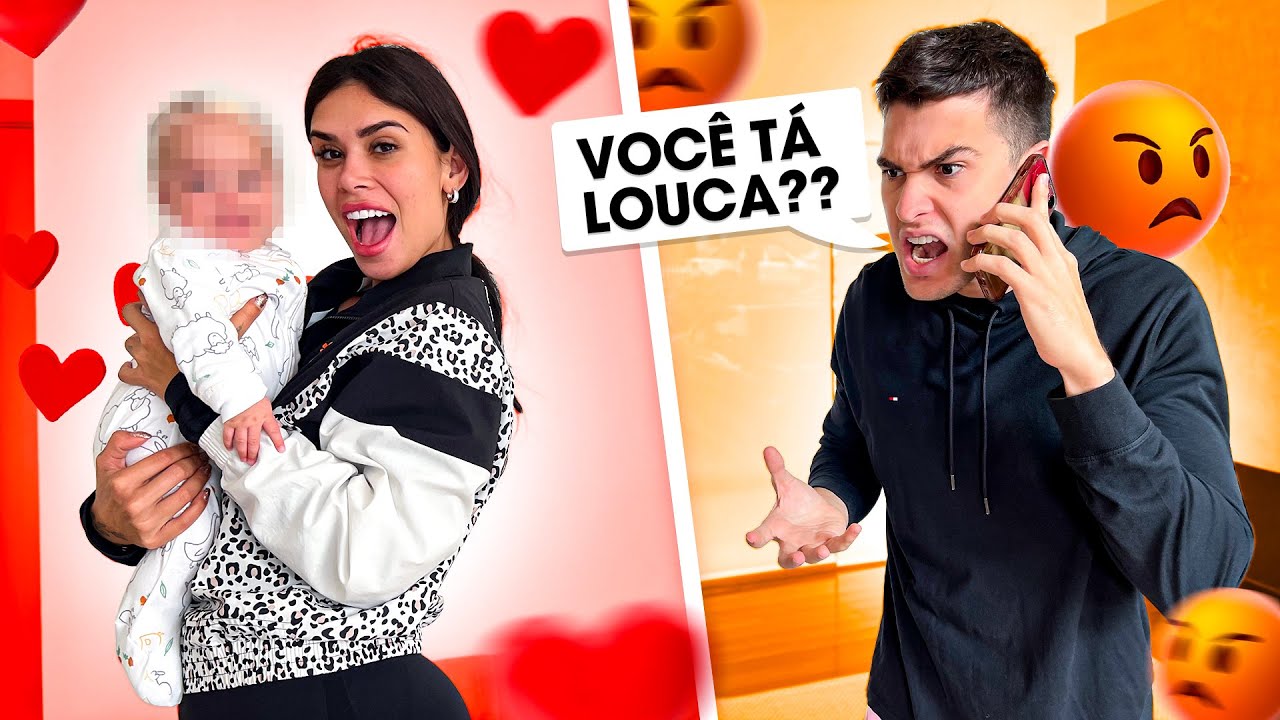FALEI PRO MEU NAMORADO QUE QUERO ADOTAR UM BEBÊ! 👼🏼