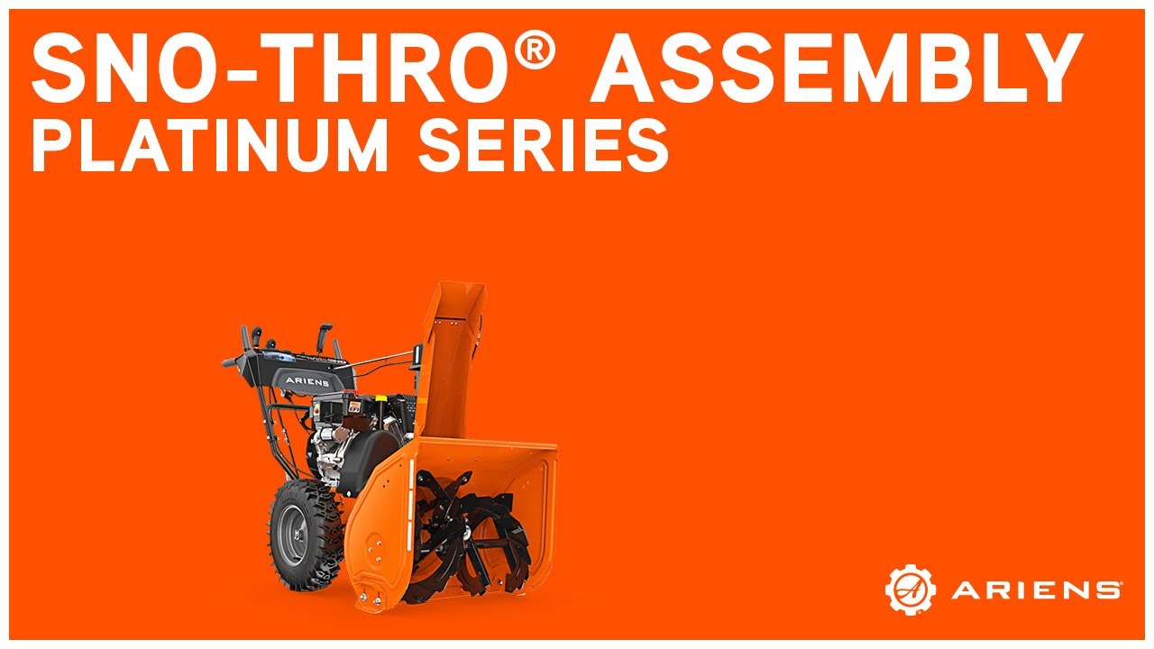 Ariens® Platinum-Series Sno-Thro® Assembly | Ariens