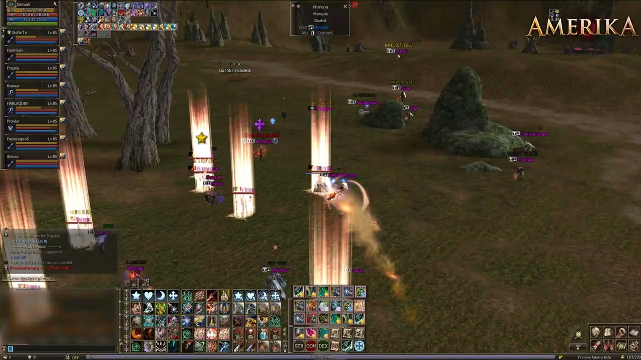 L2 AMERIKA - PvP Death Pass - Clan : FracassedS  - DinhoW - Duelist + Phoenix Knight