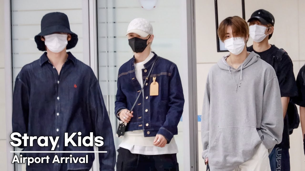 Stray Kids(스트레이키즈) 인천공항 입국 | Stray Kids Airport Arrival [4K]