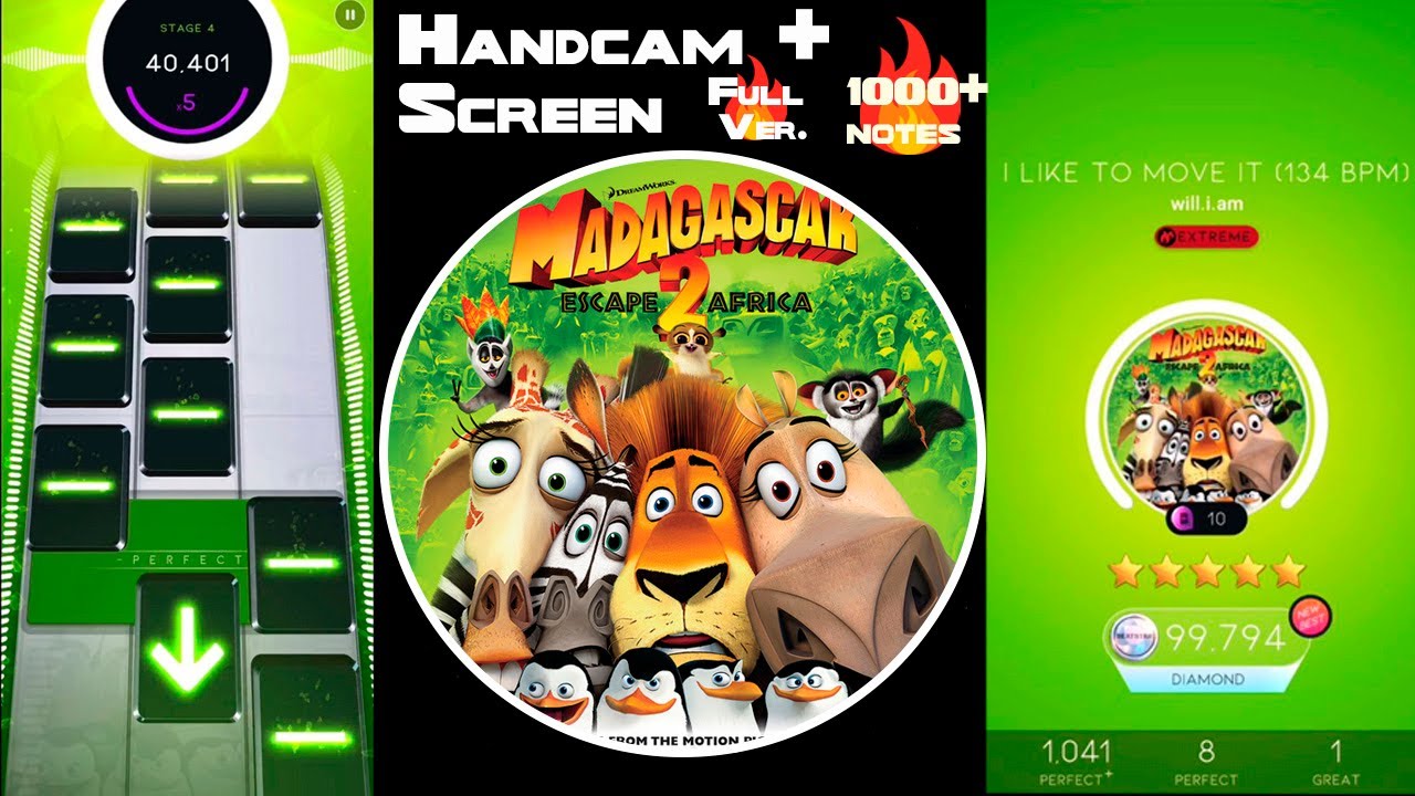 [Beatstar Mod] I Like To Move It (EXTREME) | will.i.am | Handcam + Screen | Custom Song