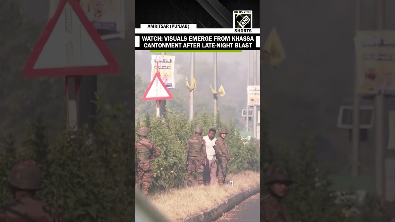 WATCH: Morning visuals emerge from Khassa cantonment after late-night blast near 10:50p.m.
