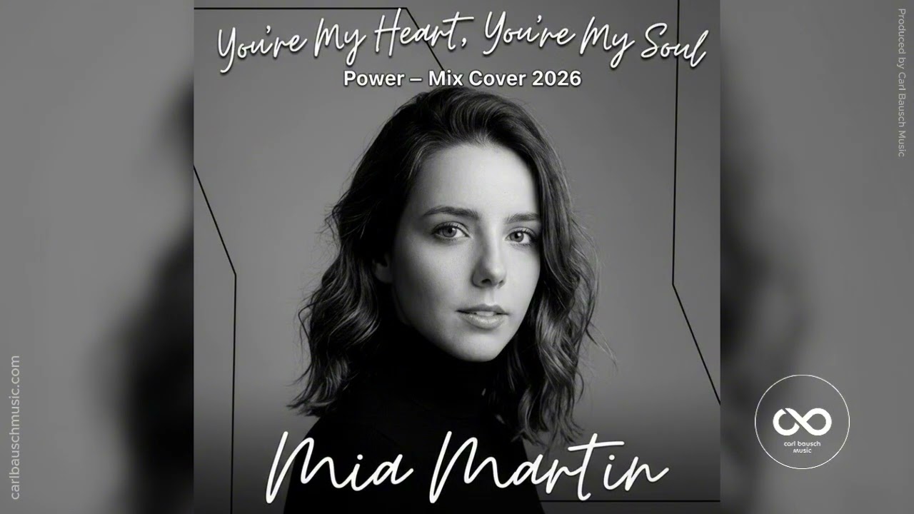 Mia Martin – You’re My Heart, You’re My Soul (Rock Cover 2026) | Modern 80s Rework