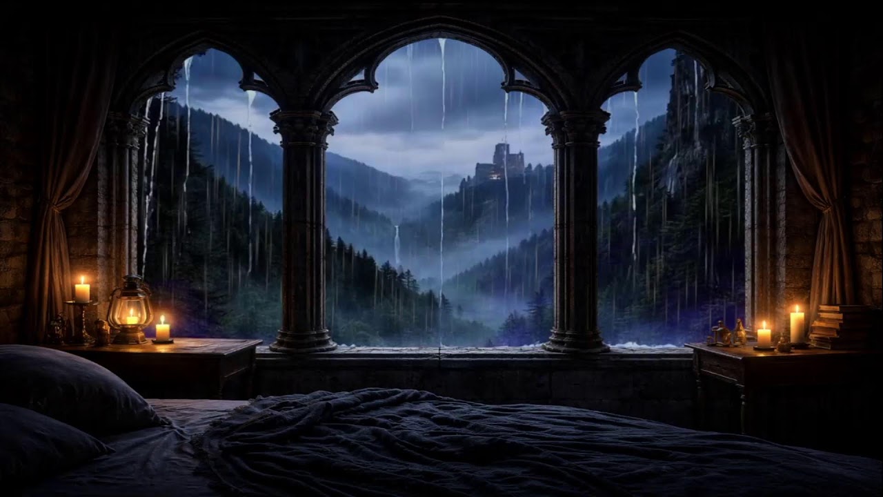 🌧️ Rain Sounds for Sleep Live | Chuva para dormir AO VIVO