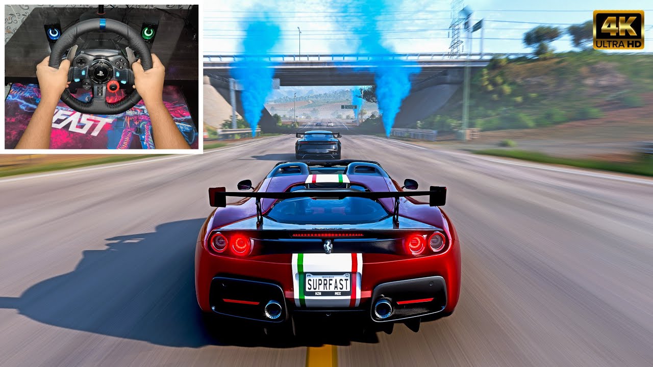 Ferrari J50 1418HP vs Insane Supercars! 🔥 | Forza Horizon 5 G29