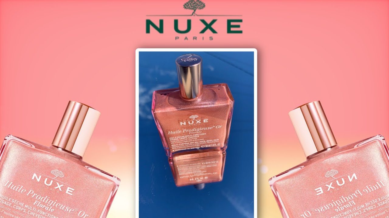 NUXE Huile Prodigieuse Or Florale Multi-purpose Dry Oil Unboxing & Review