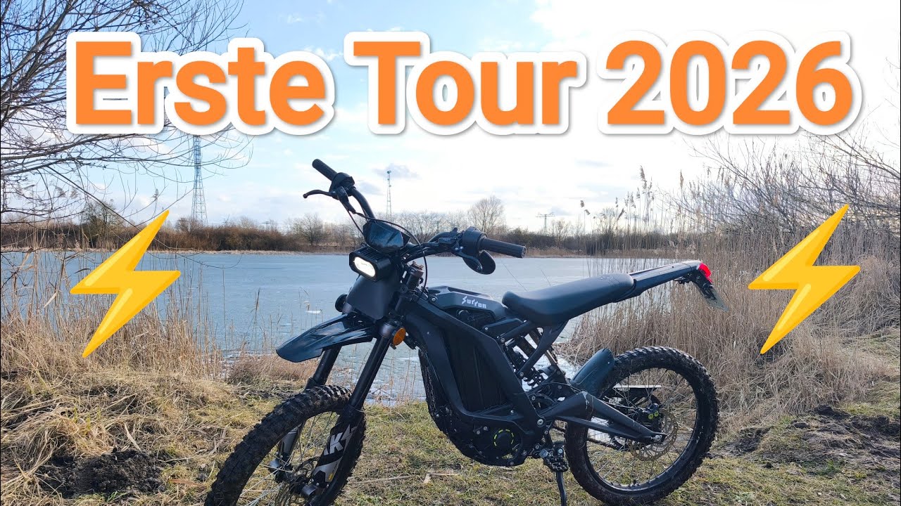 Erste Tour 2026 mit der⚡Surron⚡