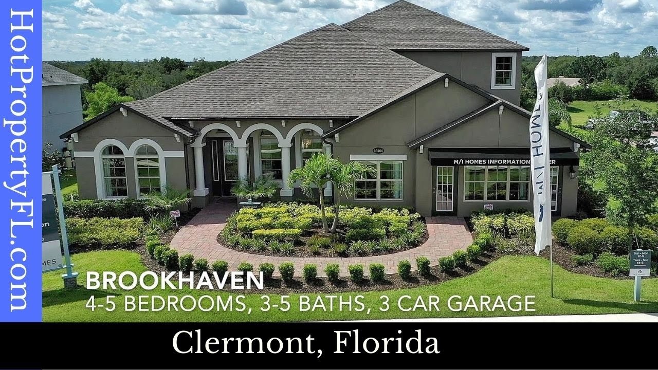 Florida  Home Tour | Clermont / Orlando, FL | John's Lake Landing | M/I Homes | 4-5 Bedrooms