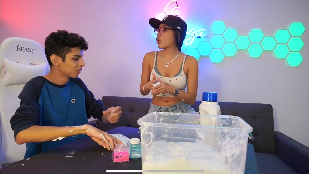 Alondra Michelle hace un SLIME GIGANTE
