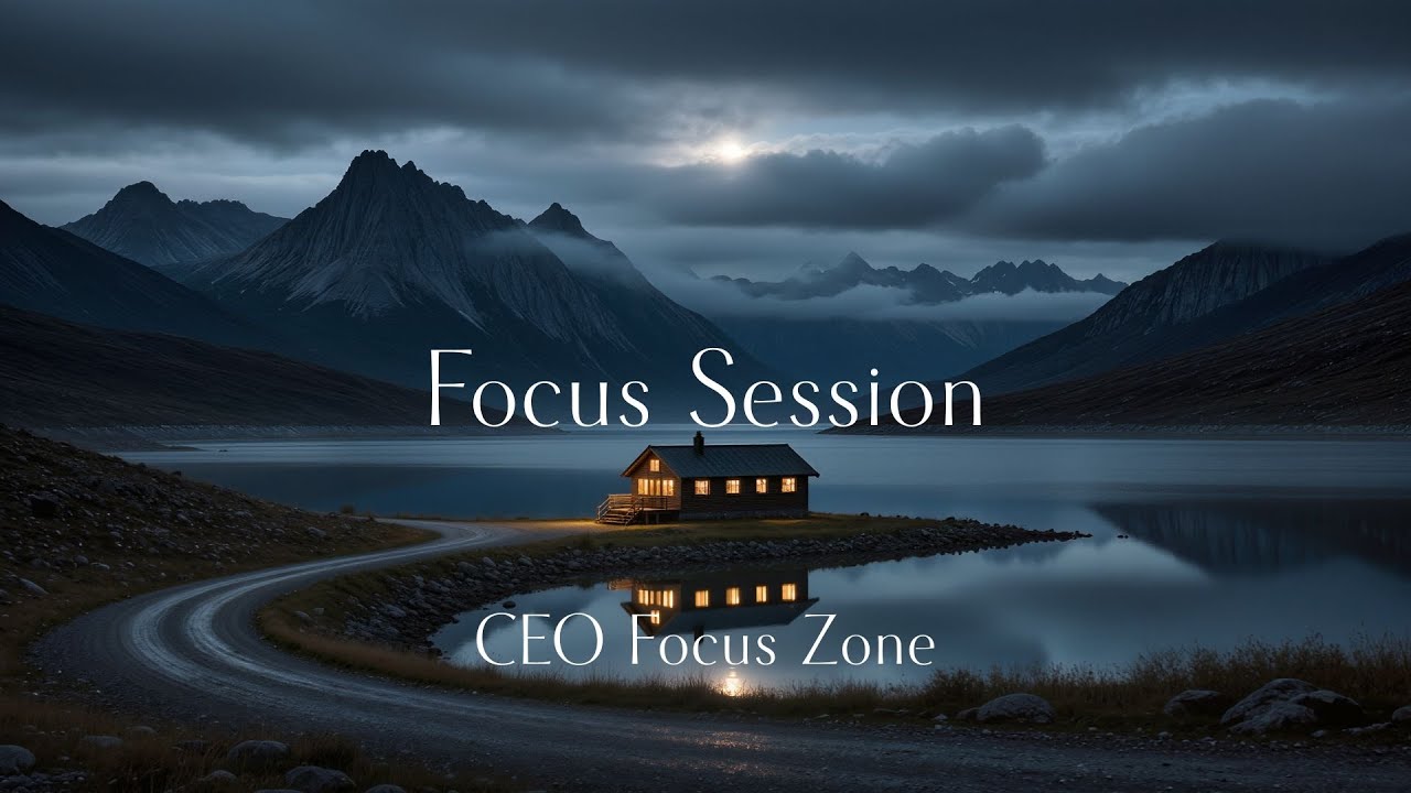 CEO Focus Zone - One Hour of Deep Focus | Ambient Work Music