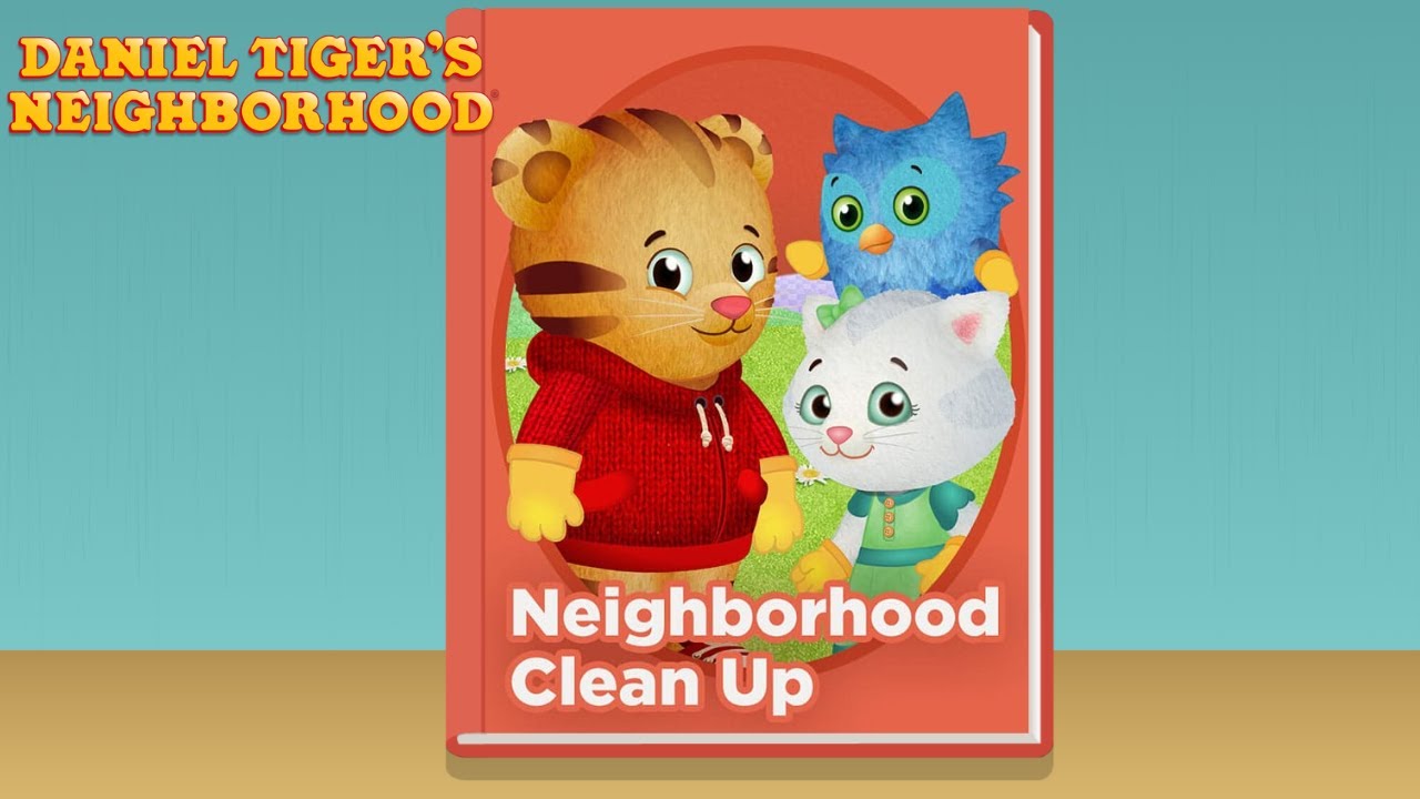 Daniel Tiger’s Neighborhood – Neighborhood Cleanup | Daniel Tiger & Friends | PBS KIDS Storybook 📘